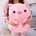 2020 розовая сидячая свинка, большая свинка, мягкая кукла, Huggable Animal, плюшевая игрушка, детский спутник для сна, Успокаивающая плюшевая игрушка, 4050 см
