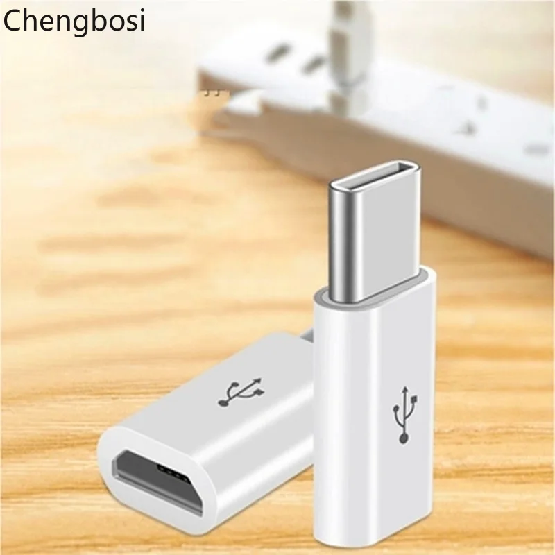 Переходник с Micro Usb папа на Type c Microusb C для Huawei Macbook Oneplus Xiaomi Otg зарядный кабель