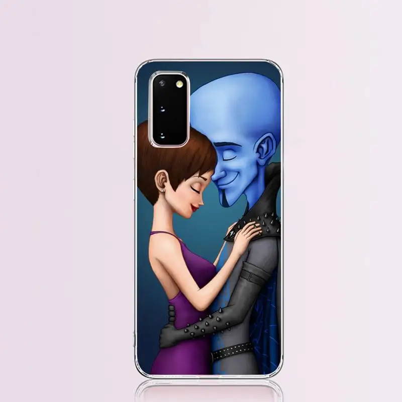 Мягкий черный чехол для телефона CUTEWANAN Animation Movie Megamind Samsung S9 plus S5 S6 S7 edge S8 S10 |