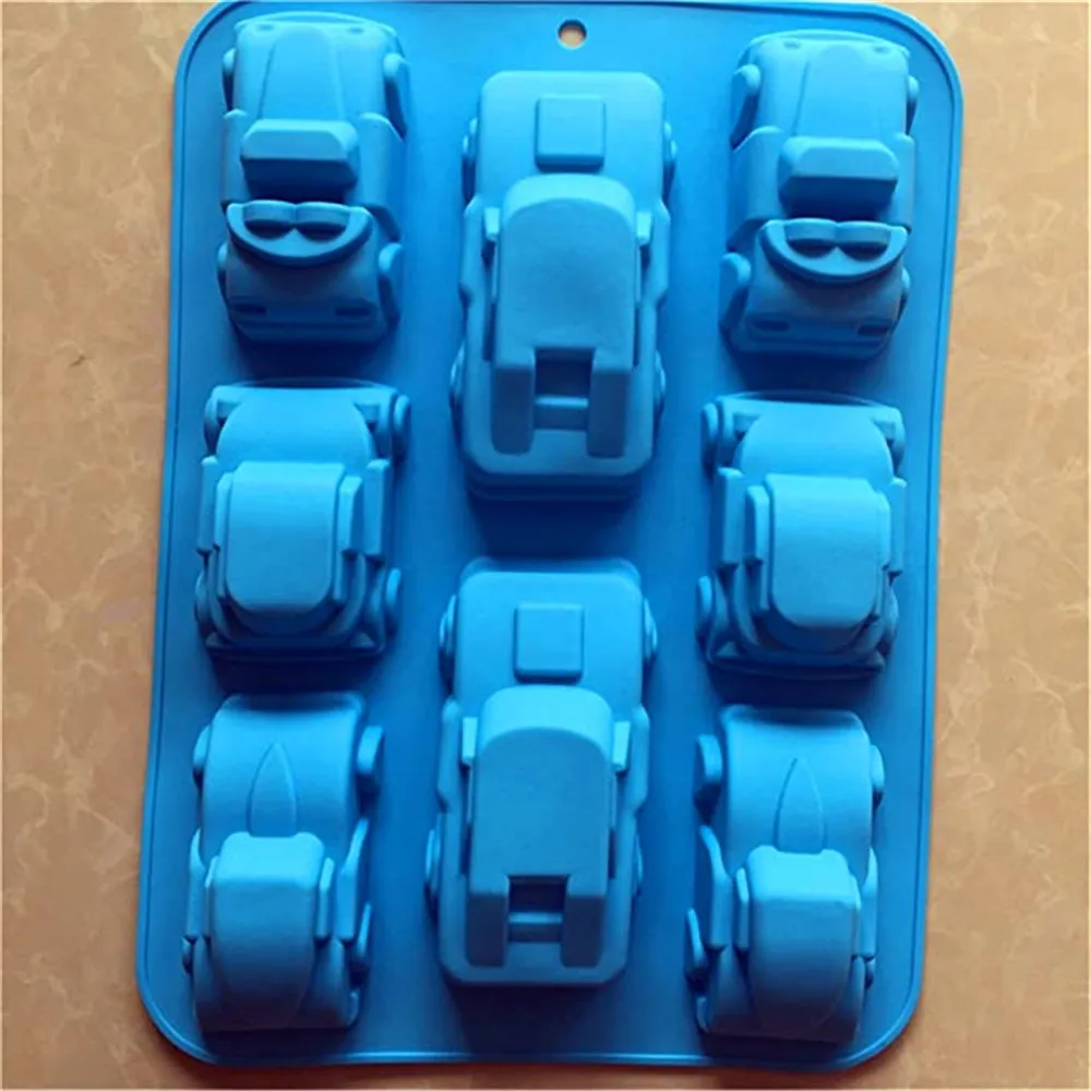 Грузовик автомобиль мыло шоколадный торт Силиконовая форма Конфеты ледяной куб