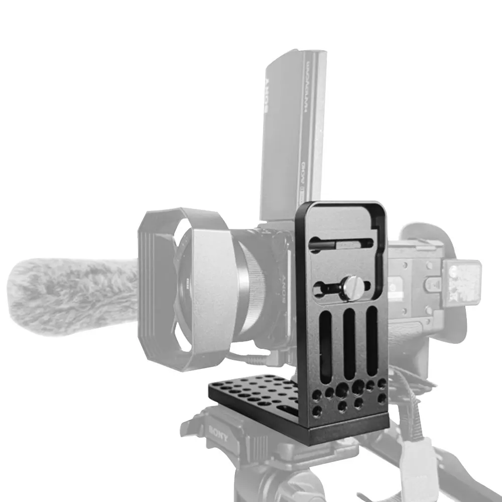 KIMRIG Professionelle Kamera Video L Platte DSLR Kamera Quick Release L Platte Halterung Canon Nikon Sony Kamera Halterung – Detail 7