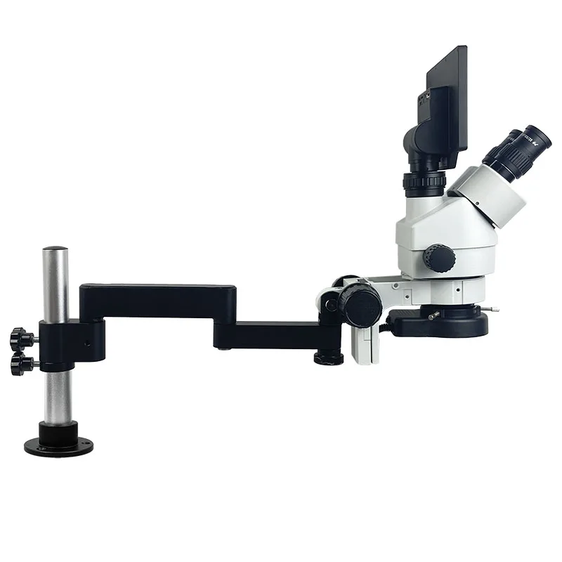 USB HDMI WiFi цифровая камера 16 МП Тринокулярный измерительный микроскоп шарнирный