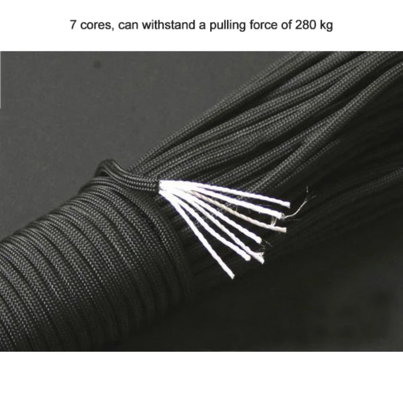 

New 7-core Paracord For Survival Parachute Cord Lanyard Camping Climbing Camping Rope Hiking Clothesline Outdoor Emergency Rope