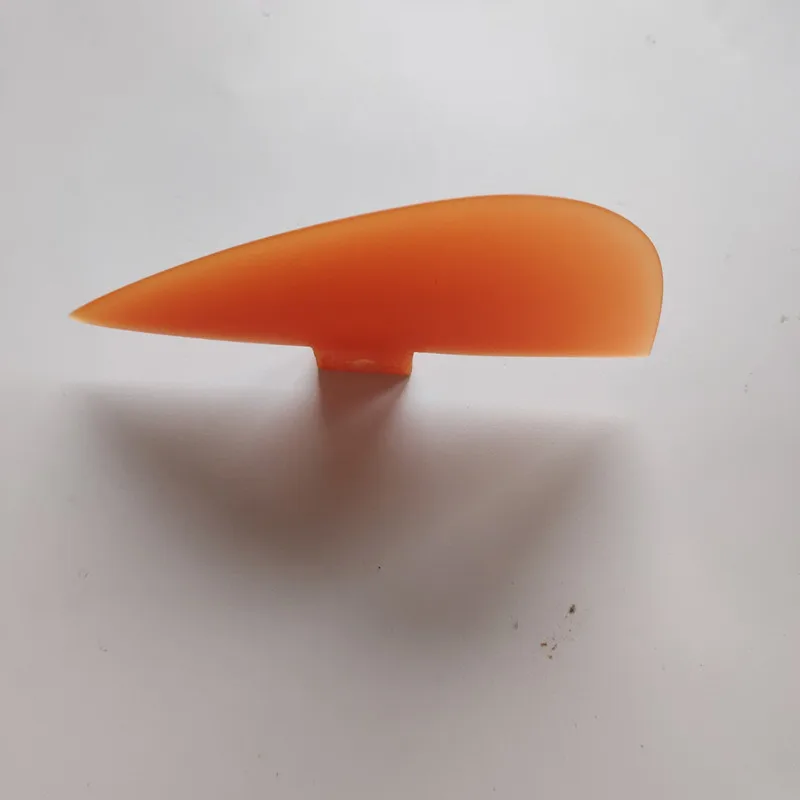 

clear color surf fiberglass fin
