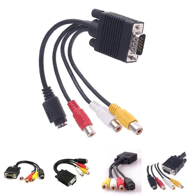 Ноутбук к кабель переходник для телевизора Графический видеоадаптер