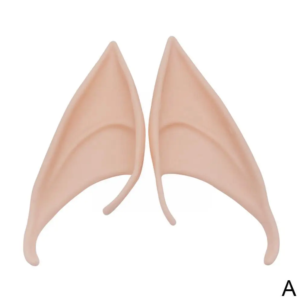 

Party Decoration Latex Ears Fairy Cosplay Costume Accessories Photo Halloween Angel Props Elf Kids Toys Elven Ears Supply A O0R8