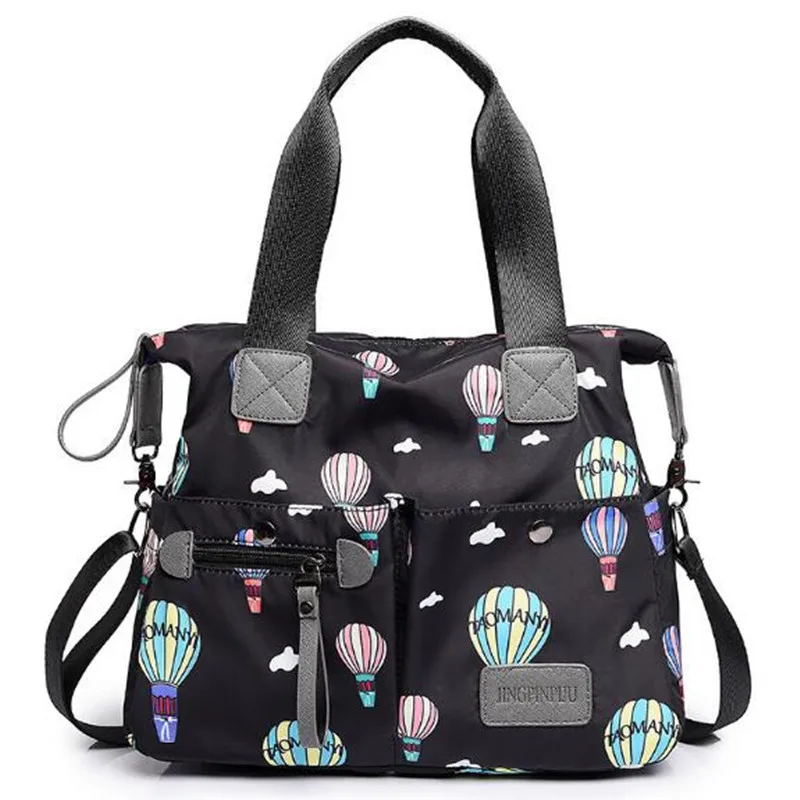 Новинка 2020 модная женская нейлоновая вместительная сумка через плечо мессенджер