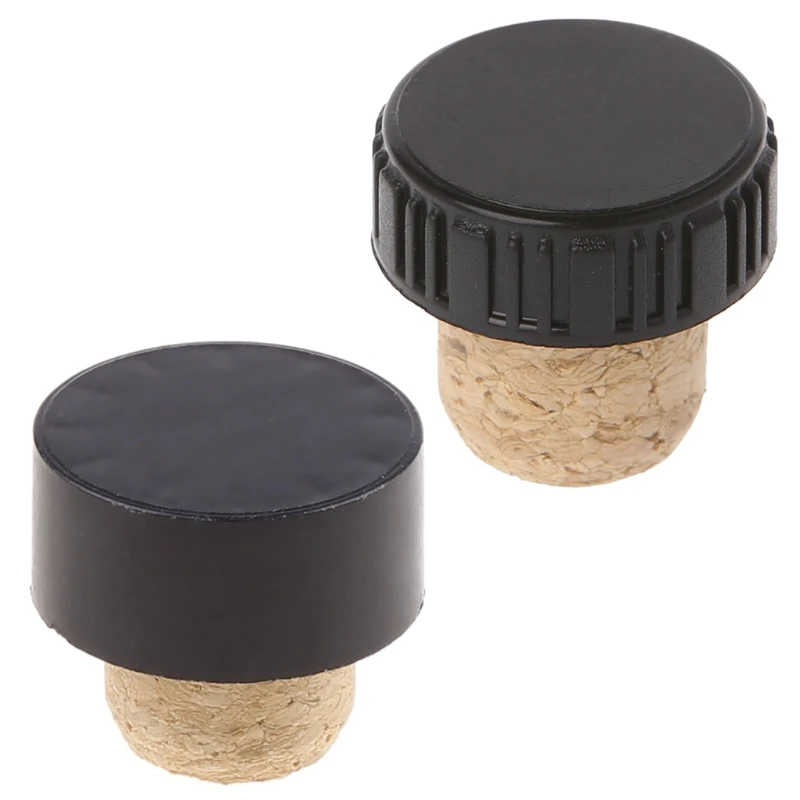 

T-shape Red Wine Stoppers Cork Bottle Plug Kitchen Bar Tool Sealing Cap Corks D7WE