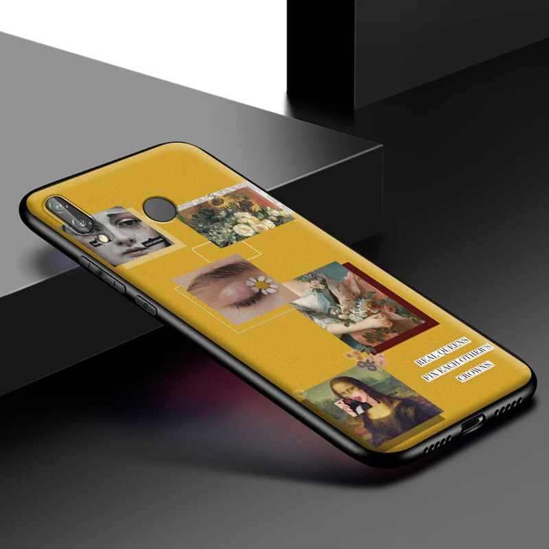 Чехол с художественной эстетикой Ван Гога Моны Лизы Давида для Huawei Mate 10 20 Lite Y6 Y7 Y9
