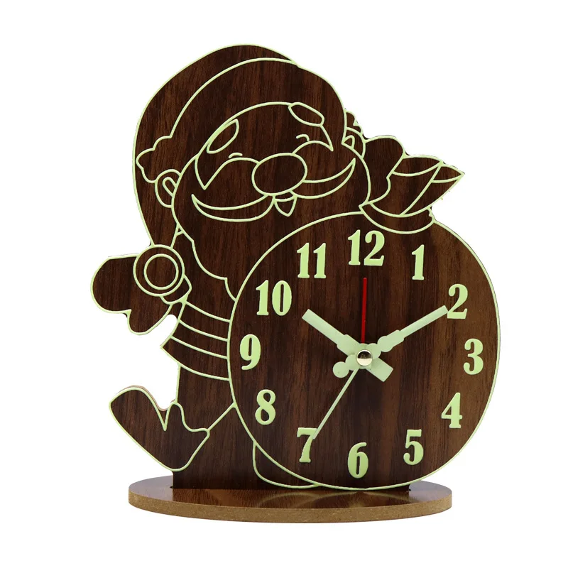

Night Lights for Kids Rooms Led Luminous Creative Alarm Clock Stand Desktop Ornaments Desktop Alarm Clock Reloj Sobremesa A