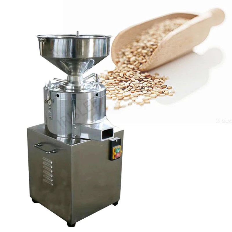 

Электрическая машина для измельчения арахисового масла, 220 В, из нержавеющей стали, коллоидная мельница для кунжута