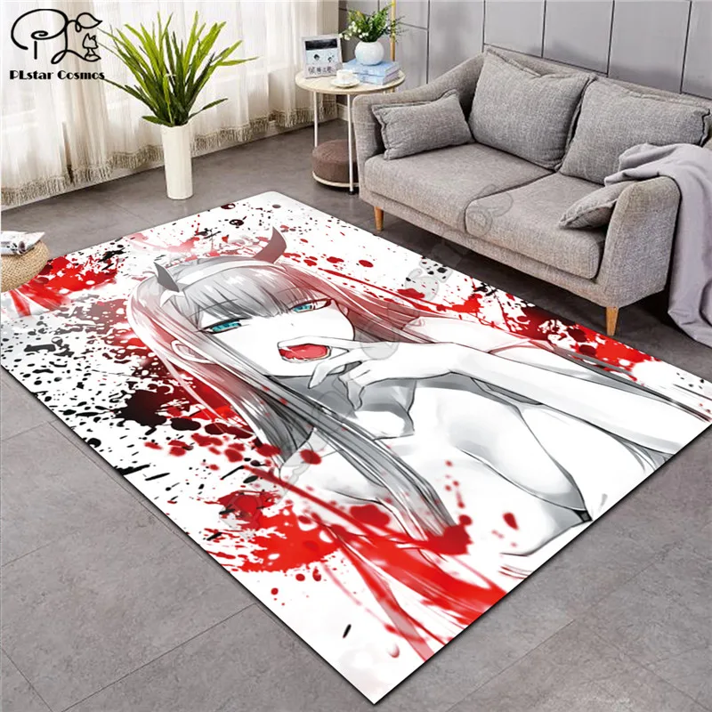 

Sexy anime girl carpet Anti-Skid Area Floor Mat 3D Rug Non-slip Mat Dining Room Living Room Soft Bedroom Carpet style-05