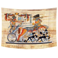 Ancient Egyptian Chariots Papyrus Paintings Tapestry Wall Hanging For Living Room Bedroom Dorm Decor