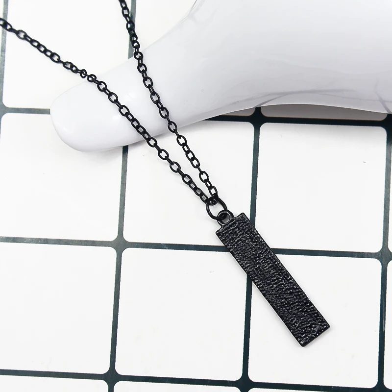 Piano Keyboard Pendant Necklace Electronic Organ Black White Keyboard Music Necklace for Women Kids Chains Choker Jewelry Gifts images - 6