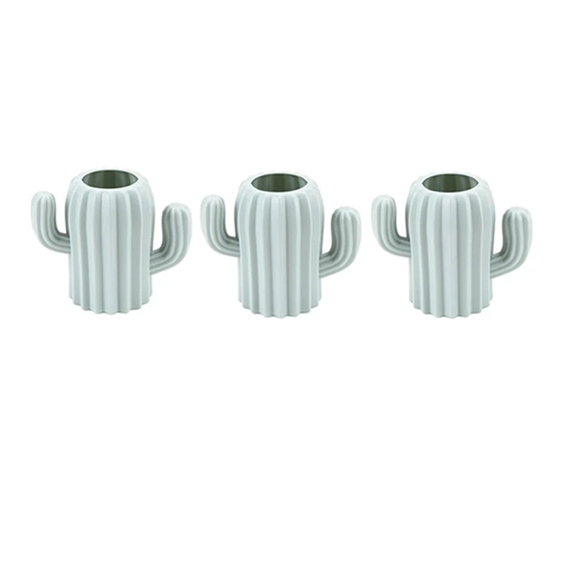 

Penholder Cactus Storage Box Multi Function Desk Penholder Storage Rack Desk Makeup Storage Box Three Pack