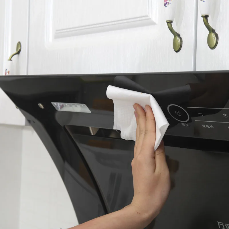 Одноразовые чистящие салфетки в рулоне 50 шт./1 рулон можно оторвать ткань для