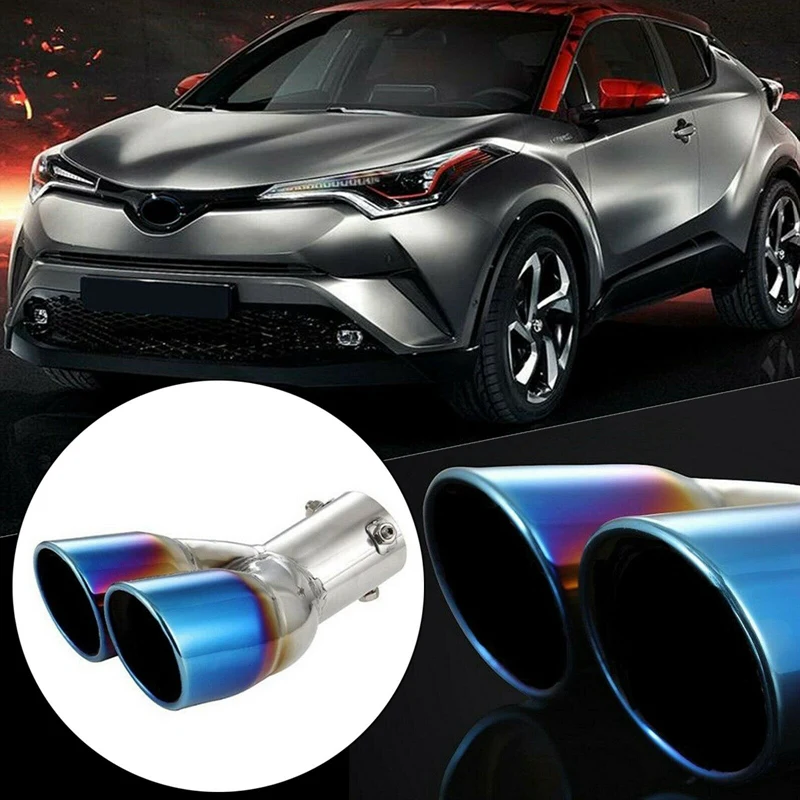 Автомобильная выхлопная труба из нержавеющей стали для Toyota C-HR CHR 17-18