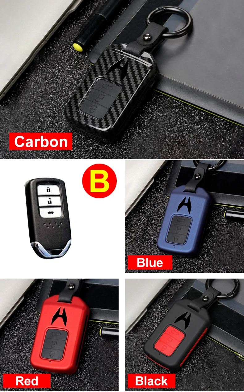 ABS+ силиконовый для ключа автомобиля чехол для электронный контроллер дросселя для Honda Civic CRV HR-V HRV пилот соглашение о Одиссее 2013- удаленный смарт-ключ чехол