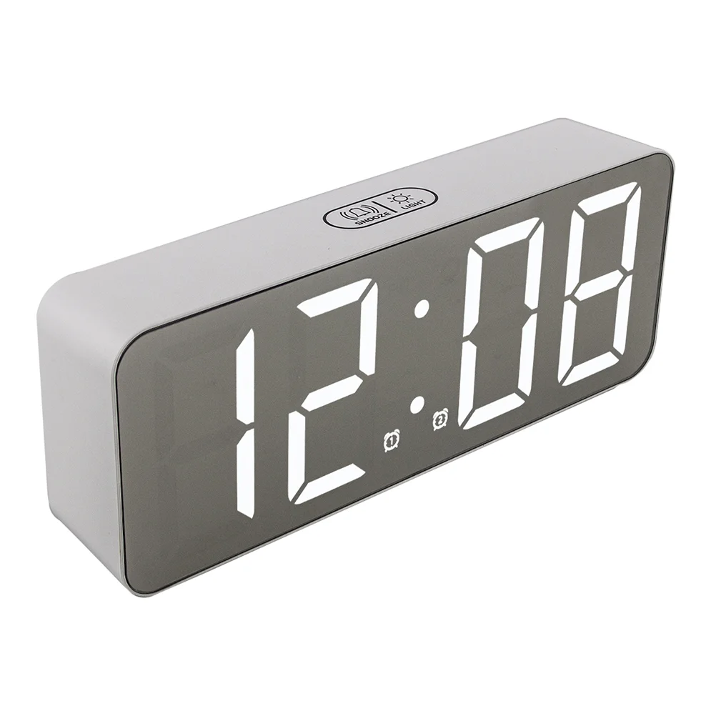 1 шт. прочные светодиодсветодиодный цифровые настольные часы Календарь