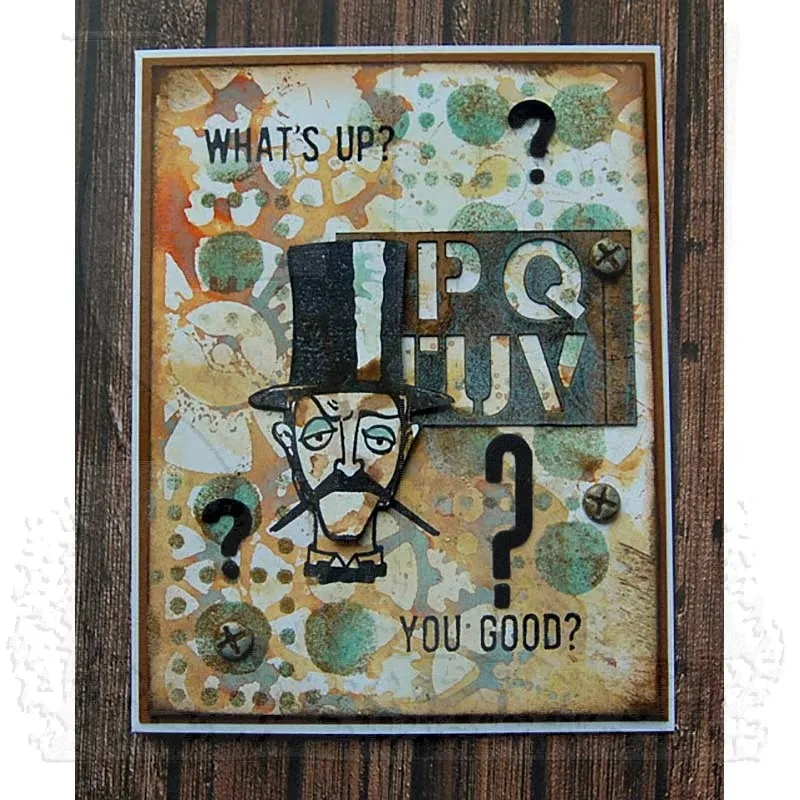 

How Old You Good Character Bullseye Stamps And Dies New Arrival 2021 Scrapbook Diary Decoration Stencil Embossing Template DIY