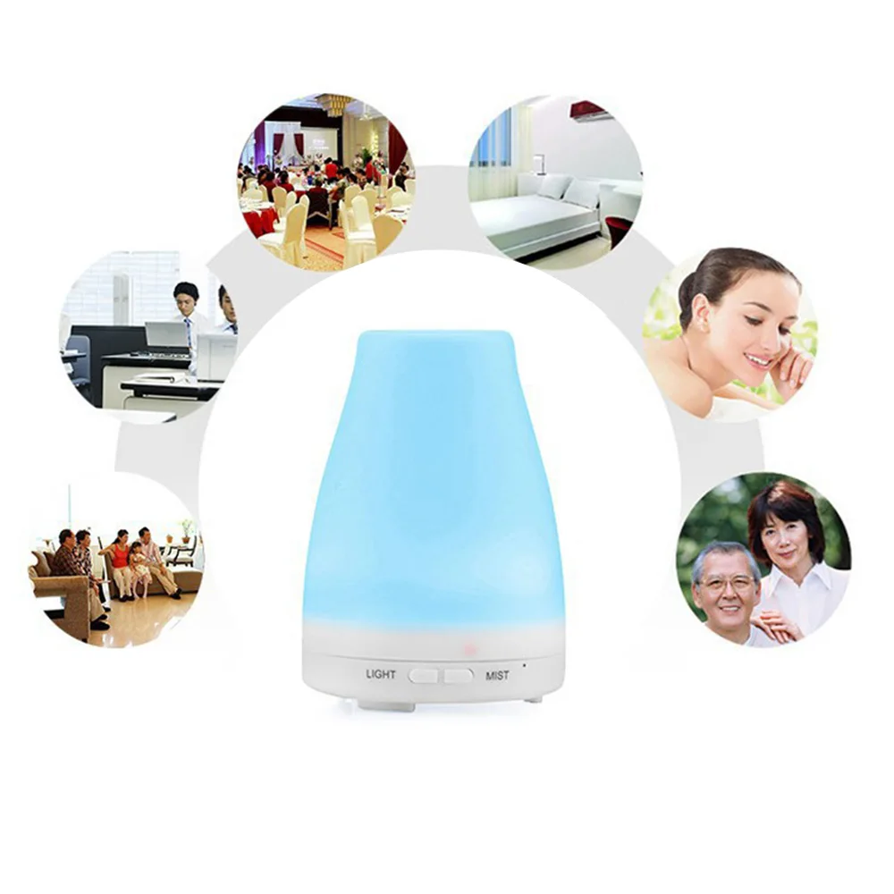 Мини диффузор для эфирных масел США/Великобритании/ЕС/Австралии ультразвуковой