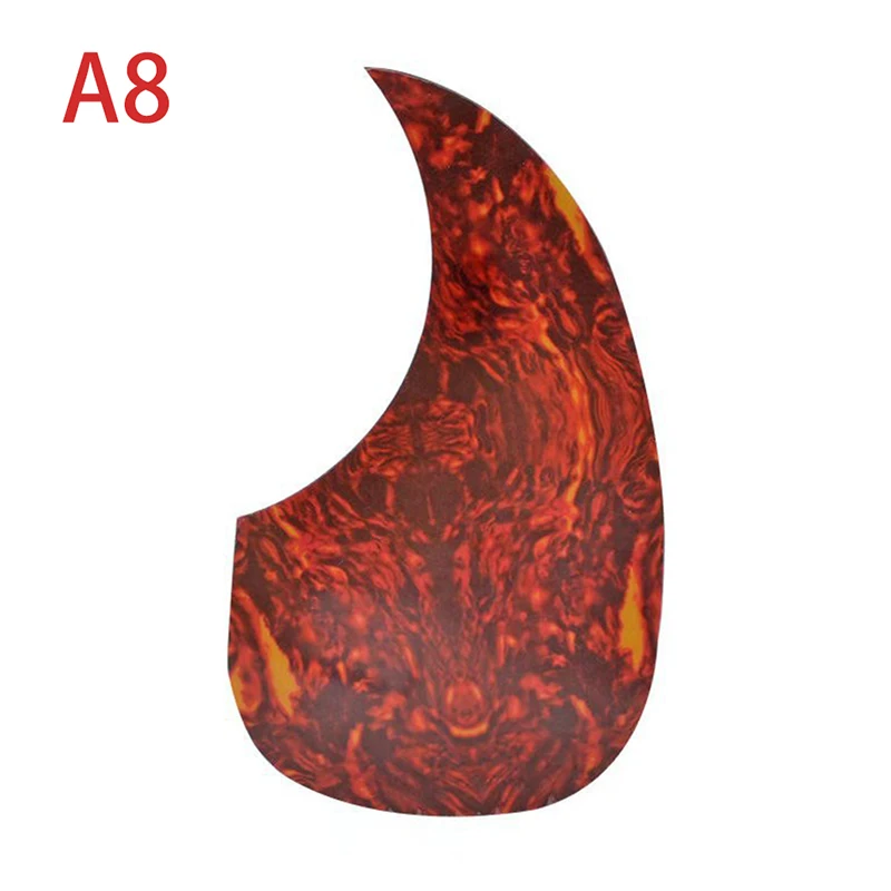 

2Pcs Self Adhesive Acoustic Guitar Pick Guards Scratch Plate Multi-Color and Shape Pickguard for Acoustic Guitarra Accessories