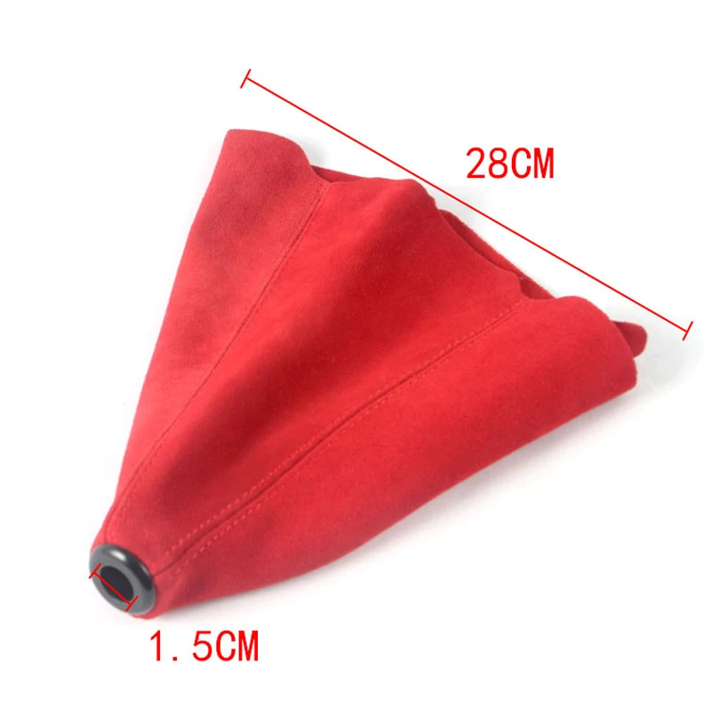 Универсальный замшевый кожаный переключатель передач ручной гоночный