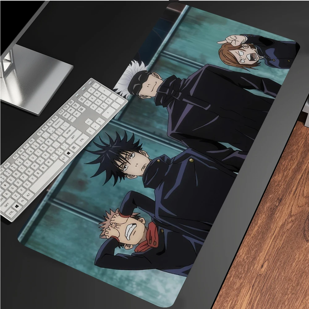 

Anime Jujutsu Kaisen Mouse Mats Gaming Mat Large Deskmat Hot Pad Computer Pc Accessories Extended Computer Gamer Rubber Rug