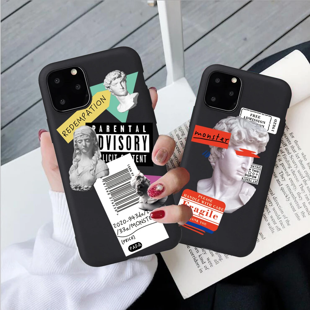 Чехлы с изображением Дэвида для телефонов iPhone 11 Pro Max 12 XS XR X 6 6S 7 8 Plus SE2020 мягкие