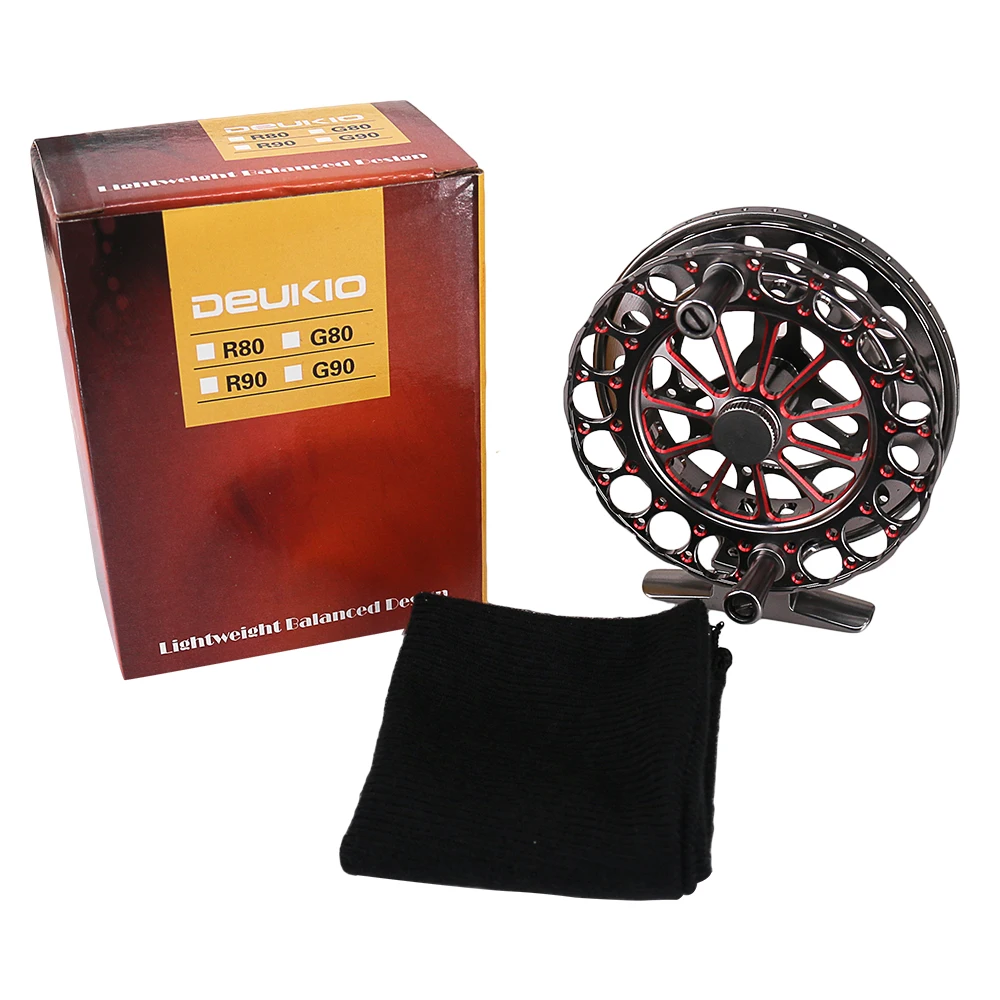 

DUEKIO F90 Fishing Reel Ultralight Metal Front Turn Fly Fishing Wheel NMB Bearing System Saltwater Reel 1:1 Fishing Goods New