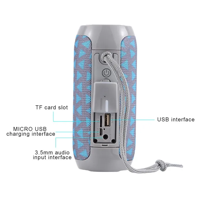 TG117 Bluetooth открытый динамик водонепроницаемый портативный беспроводной Колонка