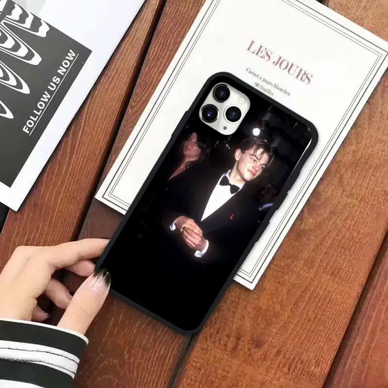 

Leonardo DiCaprio high quality painting Phone Case for iPhone 11 12 pro XS MAX 8 7 6 6S Plus X 5S SE 2020 XR