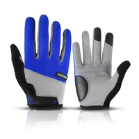 summer bicycle full finger cycling bike gloves absorbing sweat outdoor sports protector men women bicycle riding gloves