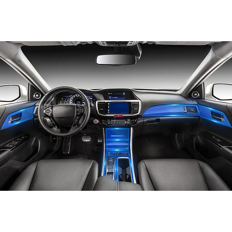 Lsrtw2017 для Honda CRV CR-V прозрачная переносная термополиуретановая Защитная пленка для салона автомобиля с защитой от царапин