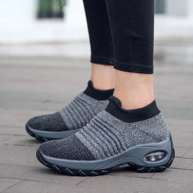 NEW Women Sneakers Walking Shoes Super Soft Height Increase Travel Outdoor Shoes