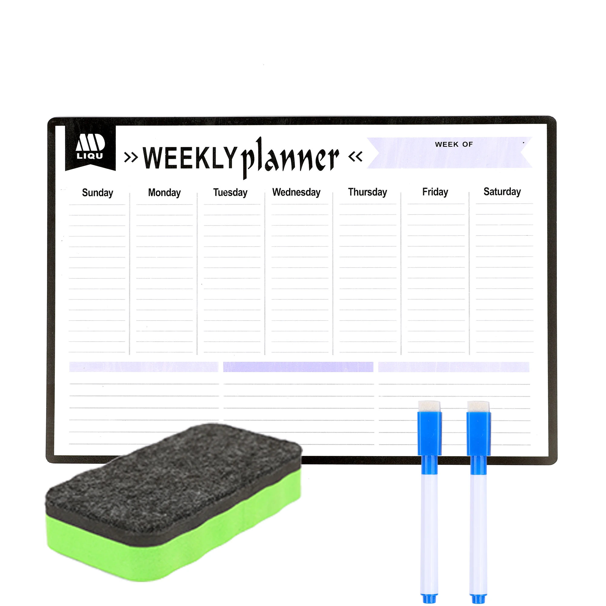 400*300 мм календарь на магните маркеры для доски записывать Сообщение Белая доска напоминание блокнот план листовой холодильник магниты