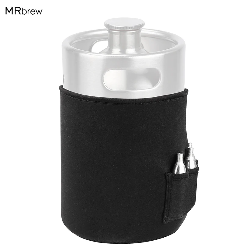 Неопреновая парка keg куртка для 2L 5Lmini пивной бочонок, держать пивной охладитель, домашнее пиво пивоварения