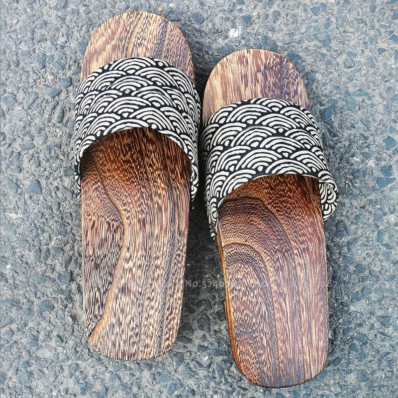 Мужские кимоно гэта сабо в японском стиле тапочки юката китайская деревянная