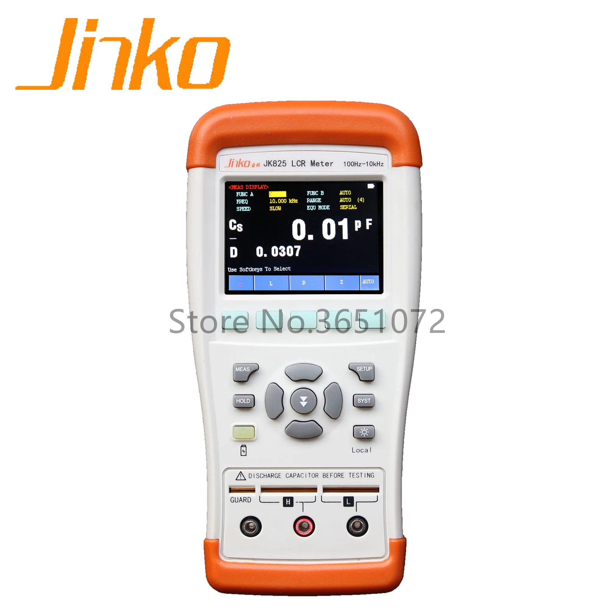Портативный Измеритель LCR JK825 10 кГц портативный измеритель ESR 100 Гц 120 1 |