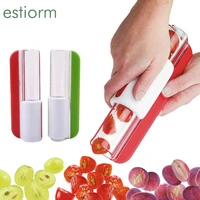 grape tomato and cherry slicermini vegetable fruit cutterzip slicer for easy cutting kitchen gadgets tools and accessories