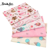 booksew 100 cotton fabric for dolls twill sewing floral anime cartoon bedding quilting patchwork cloth tela christmas material