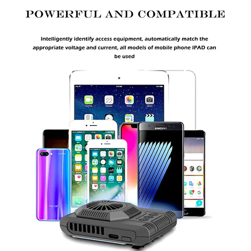 Портативная полупроводниковая охлаждающая подставка для смартфона Ipad|Системы