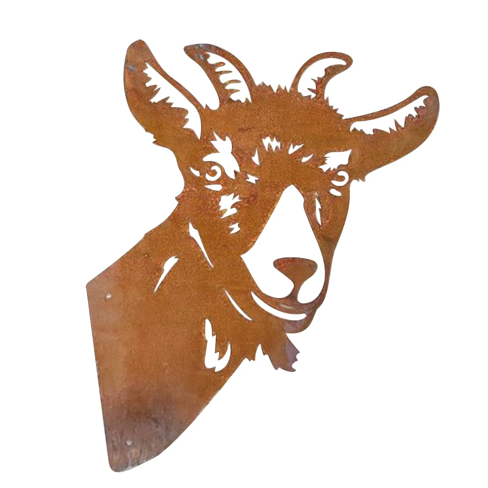 

Garden Farm Ornament Decoration Peeping Sheep Metal Artwork Outdoor Indoor Patio Hanging Ornaments Metal Artwork Decoration2021