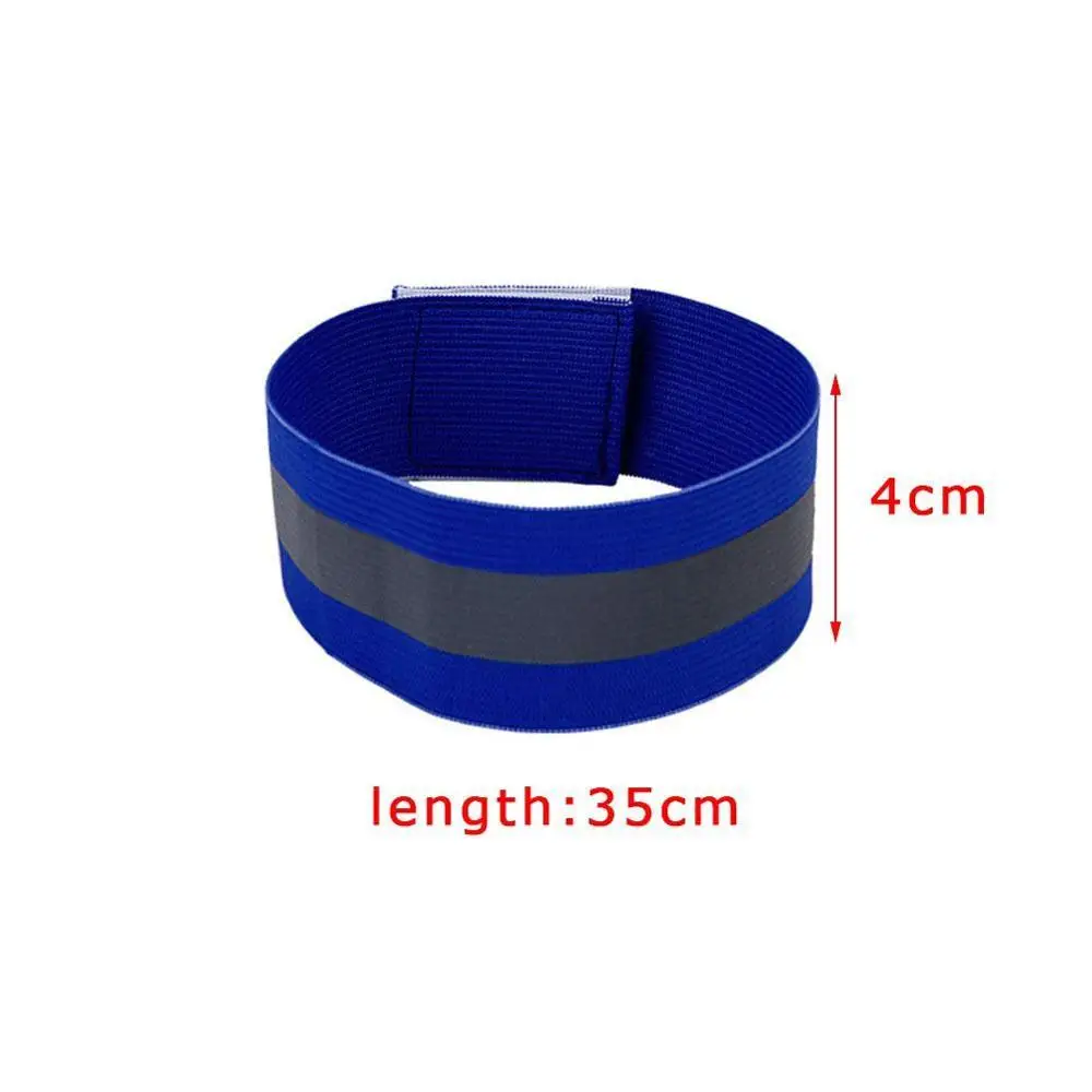 

Night Running Reflective wristband Riding Bracelet Straps Elastic Armband Ankle Leg Reflective Bands Safety Reflective Wris S5X7