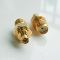 mmcx to sma connector socket mmcx female to sma female plug mmcx sma gold plated straight coaxial coax rf adapters