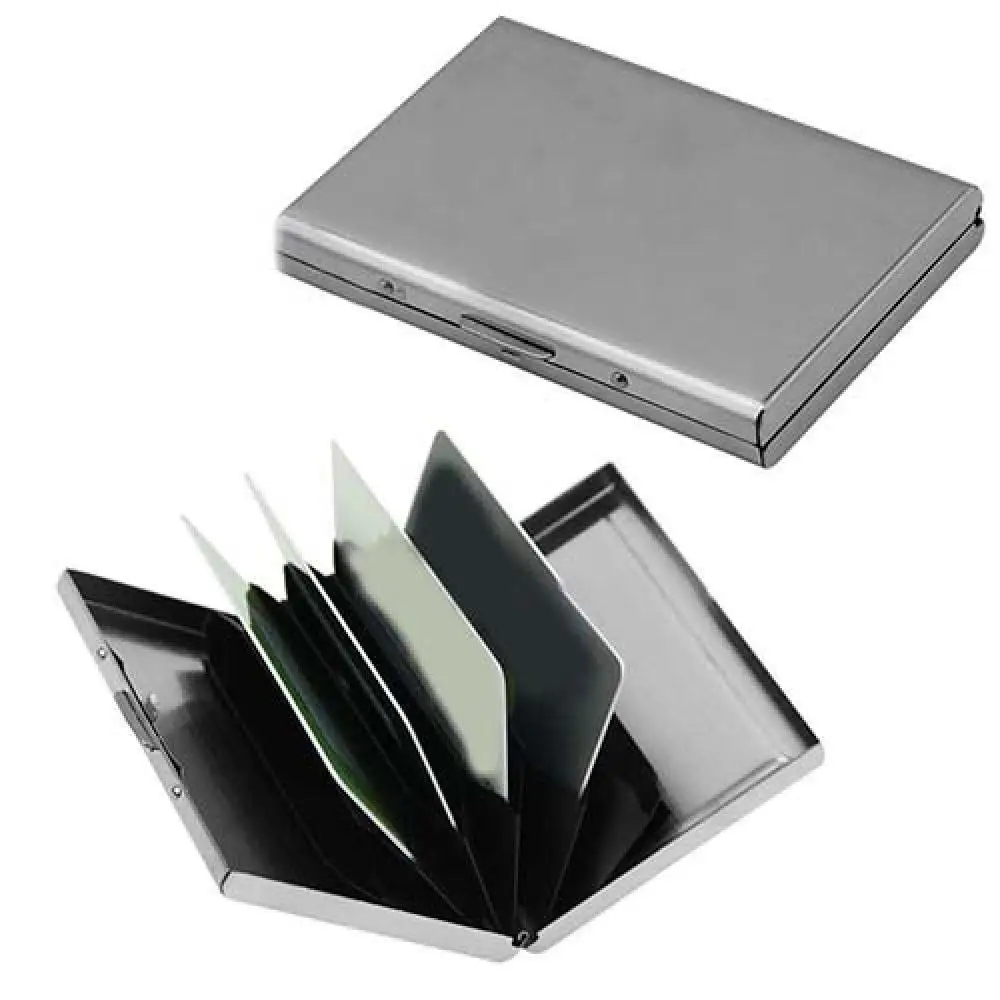 

Футляр для кредитных карт, из нержавеющей стали