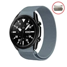 Браслет без зазора для Samsung Galaxy Watch 4 Classic 46 мм 42 ммWatch 4 44 мм 40 мм, металлический ремешок с магнитной застежкой и изогнутым концом