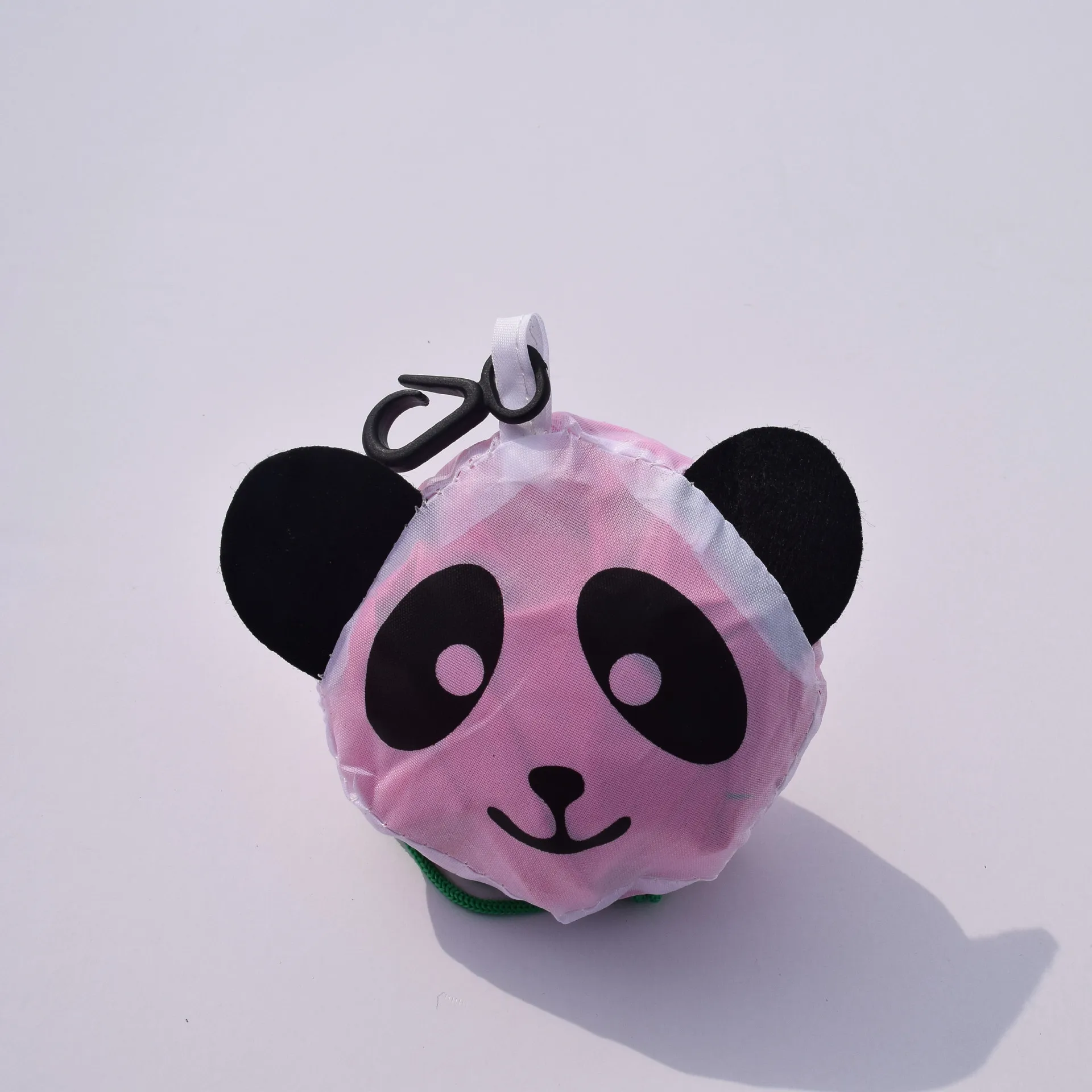 panda Складная сумка для покупок в форме кошки, милые животные, экологичный подарок для дам, складная многоразовая сумка-тоут, переносная Дорожная сумка на плечо - Цвет: panda