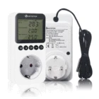 Регулятор температуры KT3200, настольная розетка с термостатом и таймером для нагрева, охлаждения, дневногоночного контроля