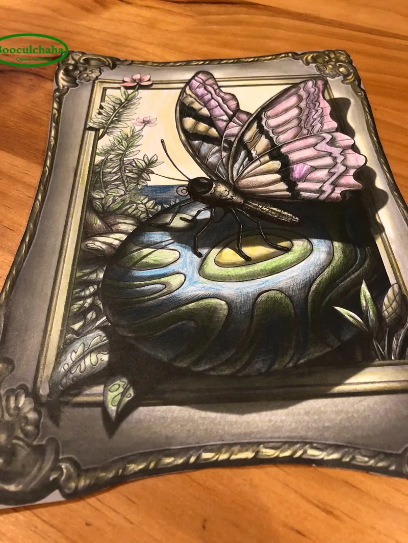 Книжка-раскраска 3D для взрослых и детей модная снятия стресса антистресса